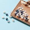 40Pcs 3 Colors Natural Cultured Freshwater Pearl Loose Beads PEAR-FS0001-01-6
