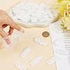 2 Sets Disposable Plastic Ear Cover AJEW-CN0002-83-3