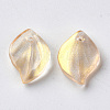Transparent Spray Painted Glass Pendants GLAA-S054-001B-02-2