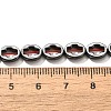Electroplated Synthetic Non-magnetic Hematite Beads Strands G-L613-Z01-01M-4