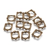 Tibetan Style Alloy Bead Frames X-TIBEB-6761-AB-LF-1