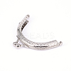 Iron Purse Frame Kiss Clasp Lock LS-FIND-WH0052-91D-1