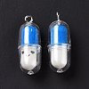 Translucent Plastic Pendants X-KY-L006-29F-3