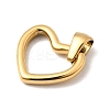 304 Stainless Steel Pendants STAS-B094-37G-2