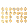 26Pcs 201 Stainless Steel Charms STAS-F337-01G-1