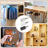 90Pcs 3 Colors Iron Furniture Shelf Support Pegs with Plastic Non-Slip Sleeve AJEW-BC0009-14-5