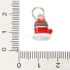 Christmas Themes Alloy Enamel Pendants LS-FIND-I063-01J-3