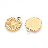 304 Stainless Steel Pendants STAS-N109-119G-2