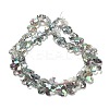 Electroplate Glass Beads Strands EGLA-P066-03A-FR04-2