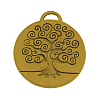 Tibetan Style Alloy Enamel Pendants Setting LS-TIBEP-3395-AG-NR-1