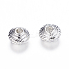 Tibetan Silver Color Plated Spacer Beads K0NJX022-2