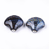 Handmade Porcelain Beads X-PORC-S498-36A-2