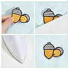 Fruit Computerized Embroidery Cloth Iron on/Sew on Patches DIY-WH0656-32-4