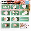 Artificial Flower Paper Flower Craft Making Kits AJEW-WH0096-18B-6