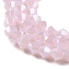 Imitation Jade Electroplate Glass Beads Strands LS-EGLA-F029-J4mm-A02-3