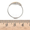 304 Stainless Steel Cuff Open Rings RJEW-Z121-02GP-08-5