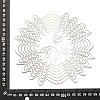 201 Stainless Steel Connector Charms/Links STAS-D386-04D-P-3