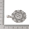 Non-Tarnish 201 Stainless Steel Pendants STAS-S126-04P-3