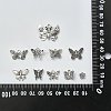 100Pcs 10 Styles Tibetan Style Zinc Alloy Pendants TIBEP-CJ0002-91-7