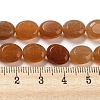 Natural Red Aventurine Beads Strands G-M420-D06-01-5
