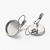 Tarnish Resistant 304 Stainless Steel Leverback Earring Findings LS-STAS-L253-005C-P-3