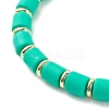 Word Love Beads Stretch Bracelet for Girl Women BJEW-JB07208-03-6