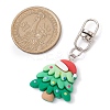 7Pcs 7 Styles Christmas Resin Pendant Decoration HJEW-JM02324-3