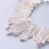 Natural Quartz Crystal Beads Strands G-M363-01-6
