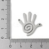 304 Stainless Steel Pendants STAS-E501-15P-3