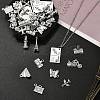 45Pcs 9 Styles Tibetan Style Alloy Pendants FIND-YW0007-19-5