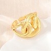 Brass Cuff Open Rings KK-CBA5A76-06G-02-2