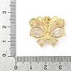 Brass Micro Pave Cubic Zirconia Pendants KK-L239-056G-02-3