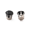 Cubic Zirconia Clip-on Earrings EJEW-L100-01P-03-4