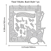 Carbon Steel Cutting Dies Stencils DIY-WH0309-512-6