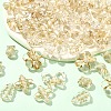 60G 6 Styles Metal Enlaced Transparent Acrylic Beads MACR-YW0003-43-2