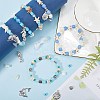 DIY Natural Ocean Shell Stackable Bracelet Making Kit DIY-SC0024-31-4
