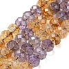 Natural Ametrine Beads Strands G-L634-E01-01-2