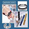 8 Sets 4 Style 304 Stainless Steel Watch Band Clasps STAS-UN0031-24-5