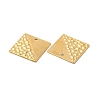 Ion Plating(IP) 304 Stainless Steel Pendants STAS-B032-12G-3