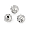 Anti-Tarnish Textured 316 Surgical Stainless Steel Beads STAS-M106-01E-P-1