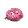 Opaque Resin Pendants LS-RESI-D055-063P-4