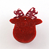 Handmade Christmas Reindeer/Stag Polymer Clay Pendants CLAY-R060-21-2