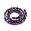 Handmade Chevron Lampwork Beads Strands LAMP-S187-01-2
