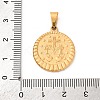 201 Stainless Steel Pendants STAS-C130-04B-G-3