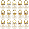 200Pcs ABS Imitation Pearl Pendants FIND-SC0019-99-1