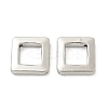 Alloy Hollow Rhombus Beads TIBE-P003-24P-2