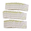 Paper Earring Display Cards CDIS-WH0006-04G-1