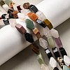 Natural & Synthetic Mixed Gemstone Beads Strands G-A279-B02-01-1