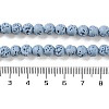 Synthetic Lava Rock Dyed Beads Strands G-H311-08A-06-5