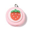 Opaque Resin Pendants RESI-S403-03F-1